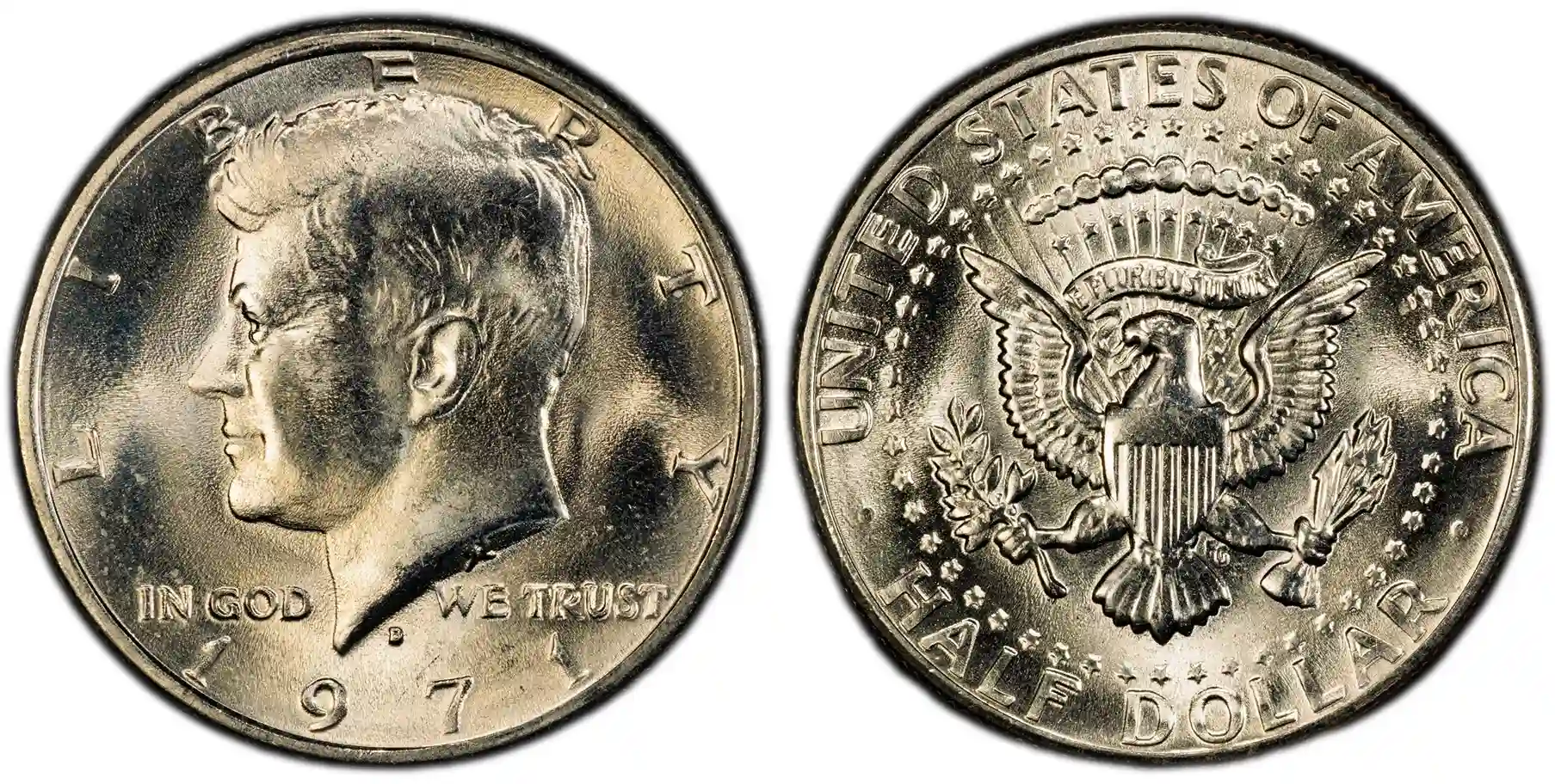 1971 D Kennedy Half Dollar Coin